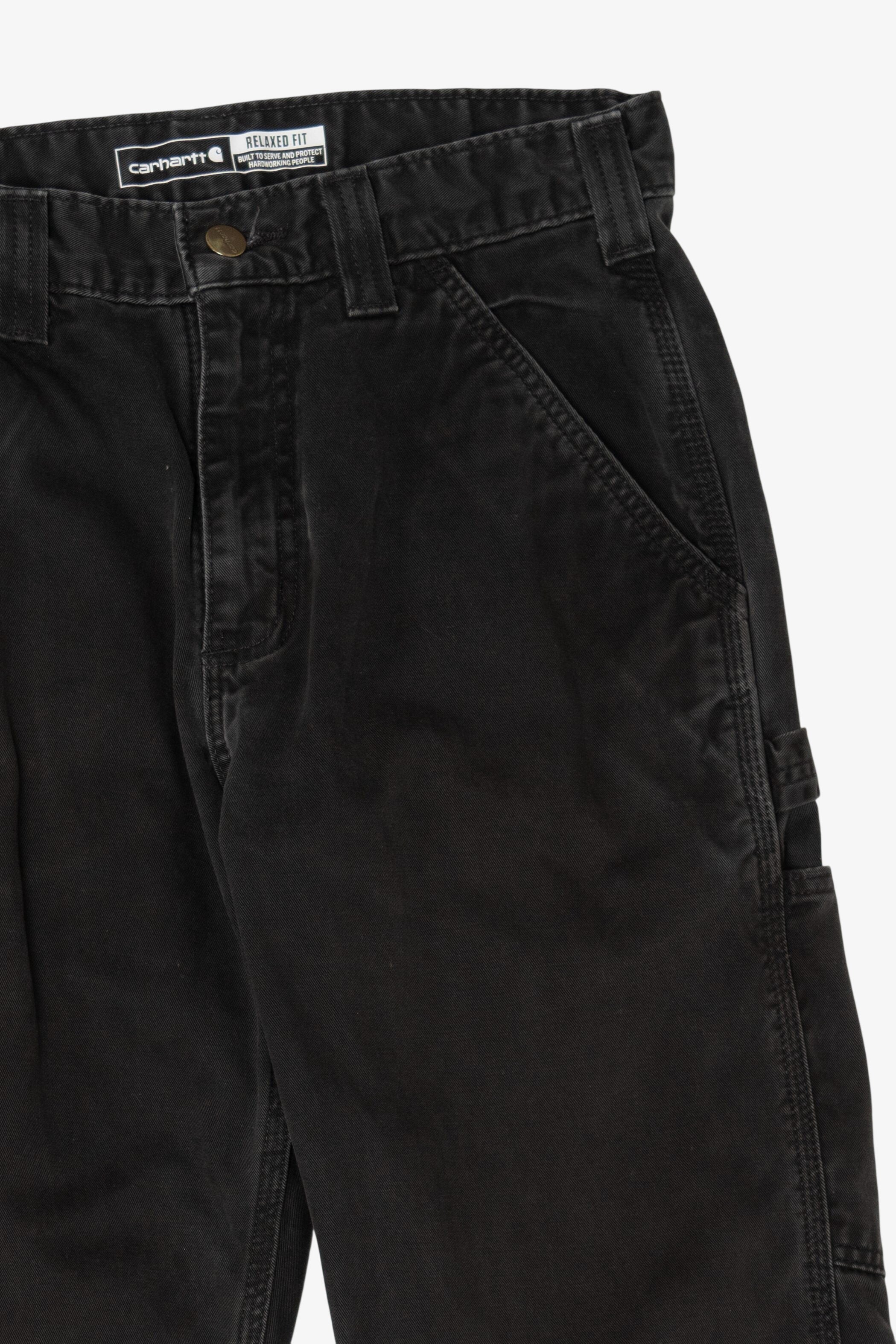 Black Carhartt Carpenter Pants (2020s)