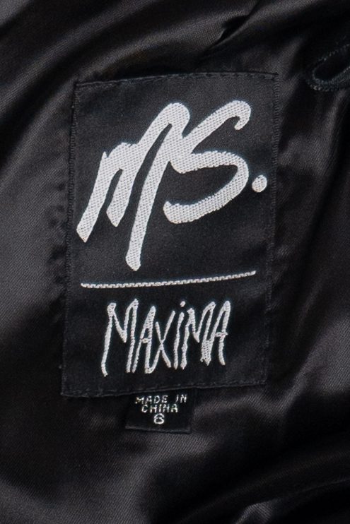 Vintage Ms. Maxima Soft Black Leather Pants (1990s)