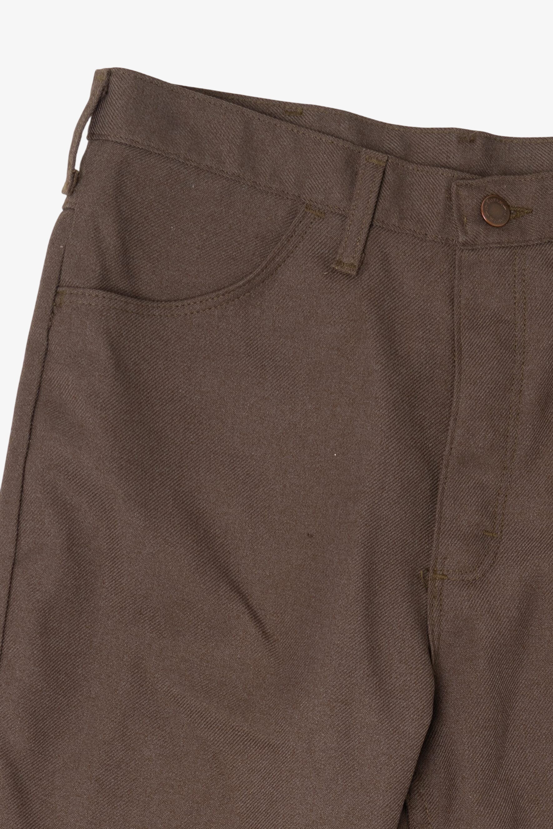Vintage Dark Brown Wrangler Pants (34x34) (1980s)