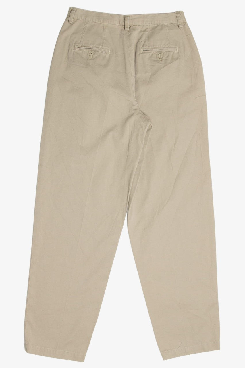 Khaki Gap Pleated Front Pants (sz. 10L)
