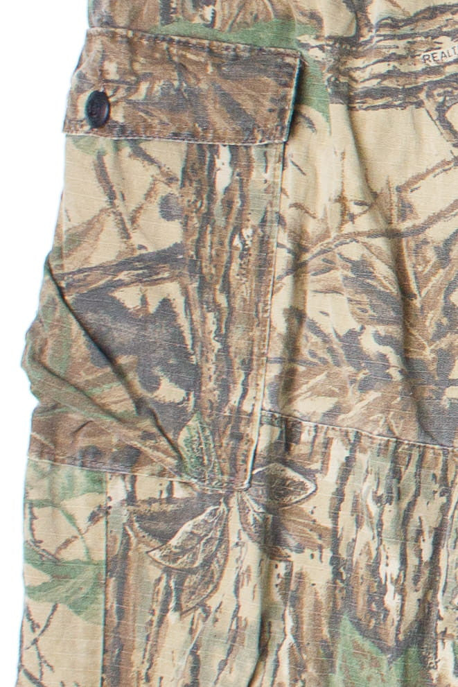 Walls Realtree Camouflage Double Knee Cargo Pants