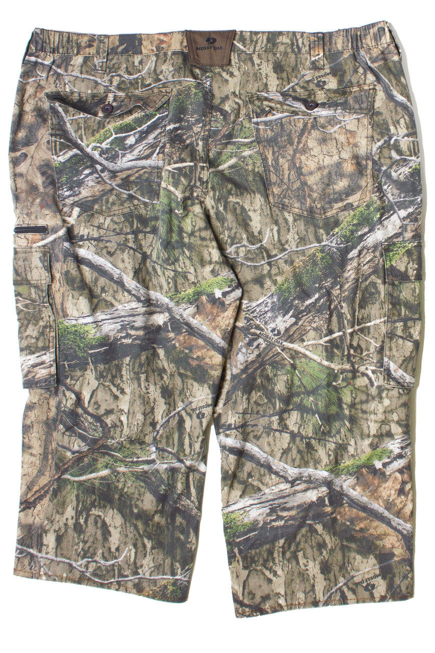 Mossy Oak Woodland Camouflage Zipper Cargo Pants