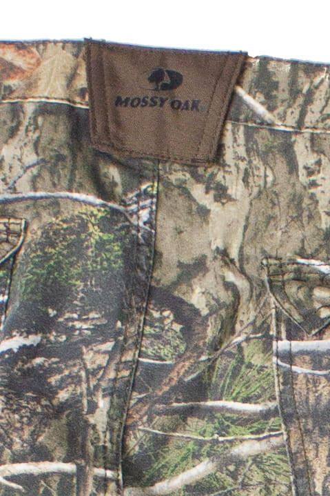 Mossy Oak Woodland Camouflage Zipper Cargo Pants