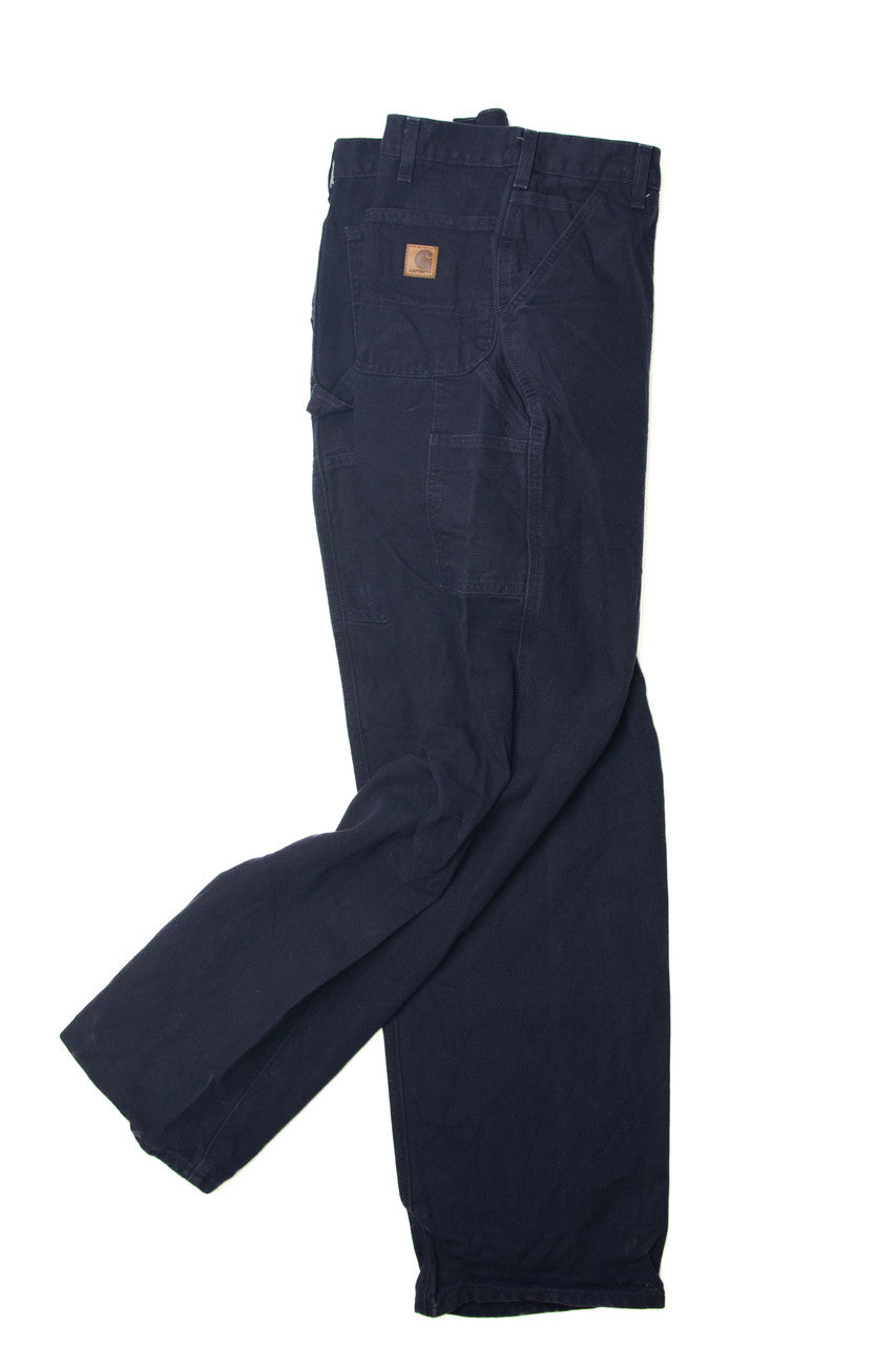 Dark Blue Carhartt Carpenter 40x34 Pants