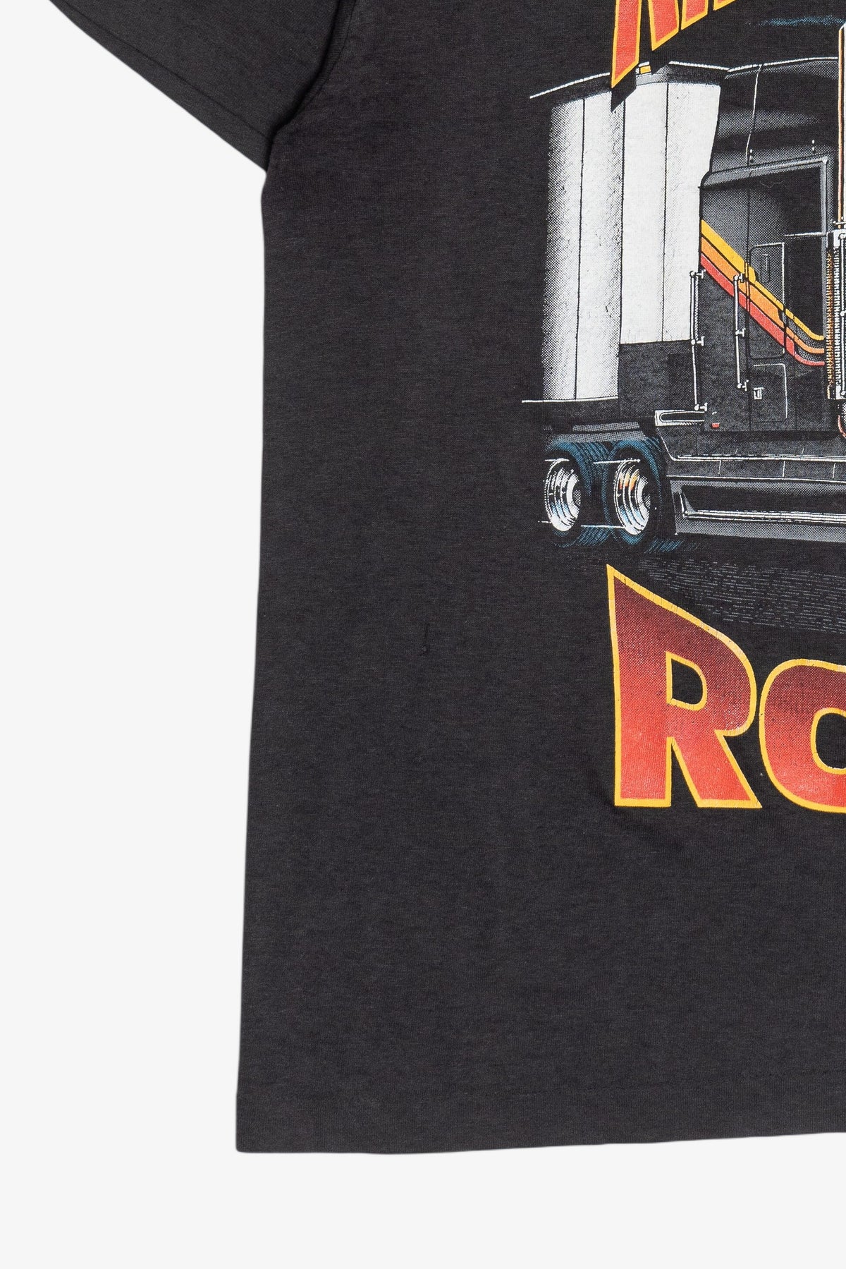 Vintage "King Of The Road" Semi-Truck Paper Thin T-Shirt (1990s)