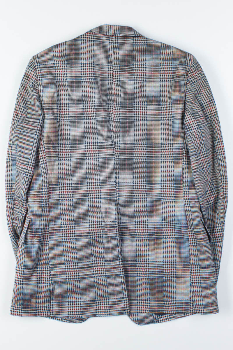Puppytooth Plaid Vintage Blazer