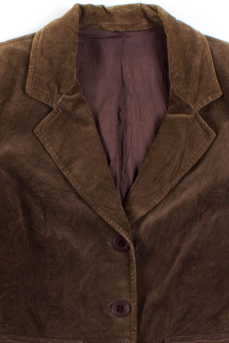 Brown Corduroy Blazer 1