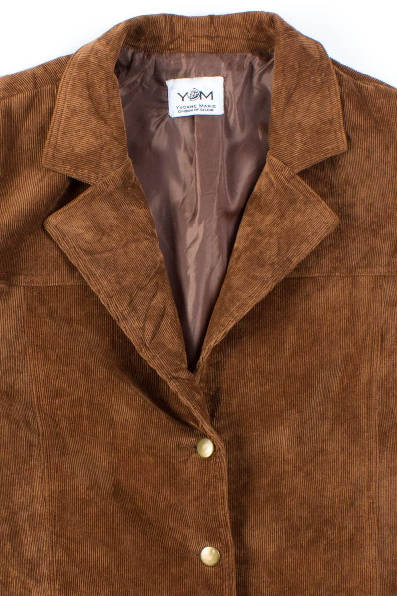 Brown Corduroy Blazer 2