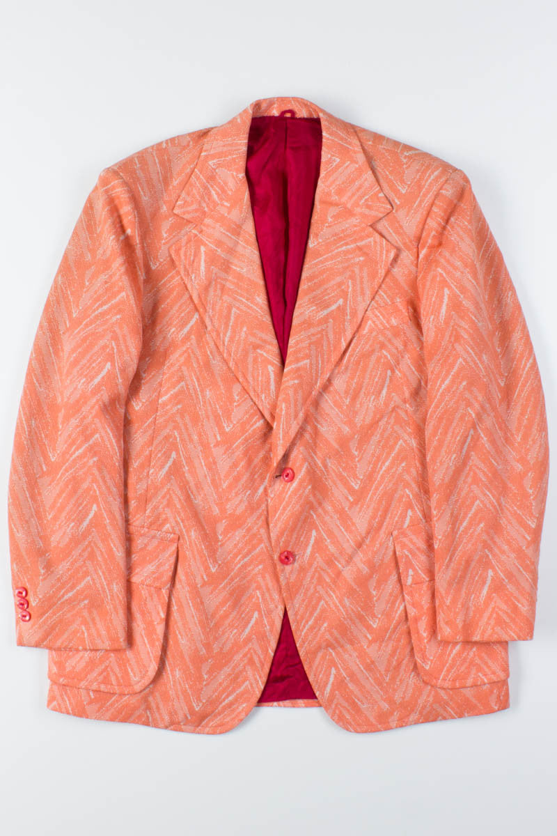 Patterned Flamingo Vintage Blazer