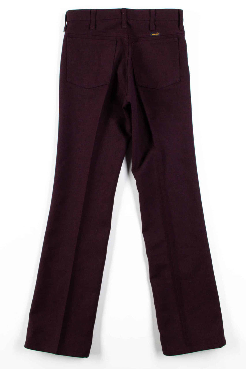 Burgundy Wrangler Vintage Pants (sz. 29x32)