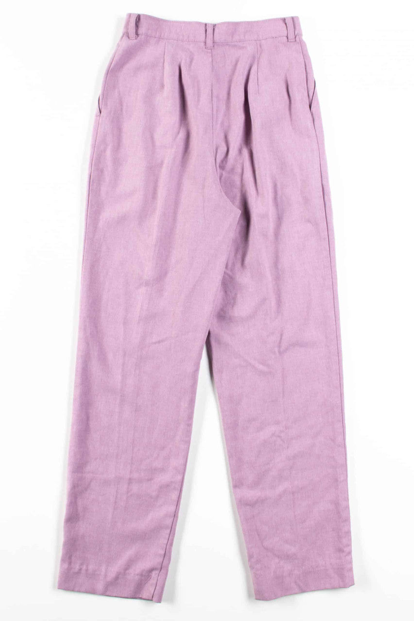 Lavender Pleated Pants (sz. 10)