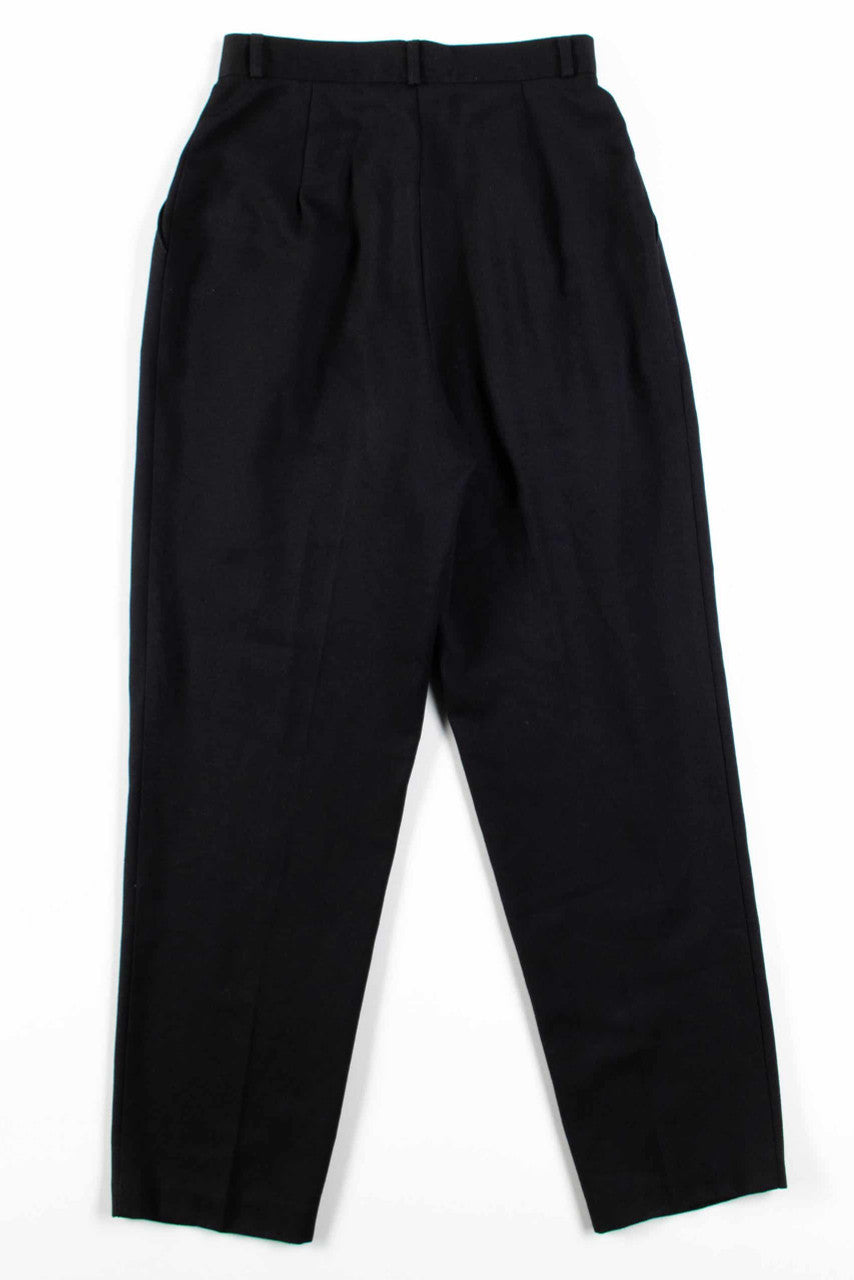 Black Pleated Pants (sz. 10) 2