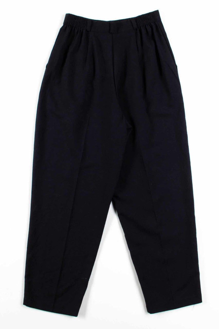 Black Pleated Pants (sz. 10) 1