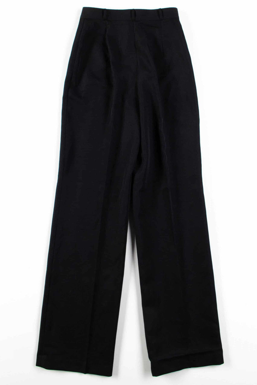 Black Straight Leg Pants (sz. 5/6)