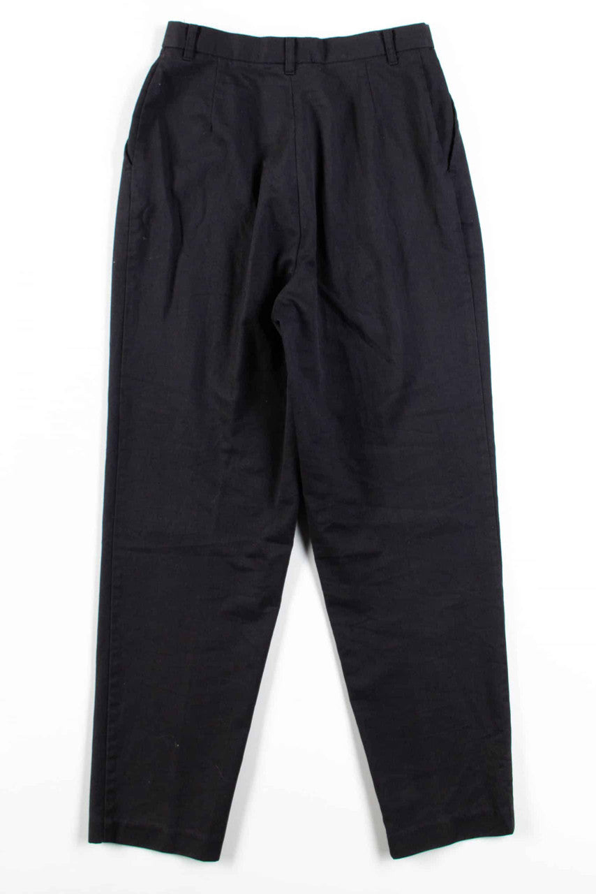 Black Pleated Pants (sz. 10 Average)