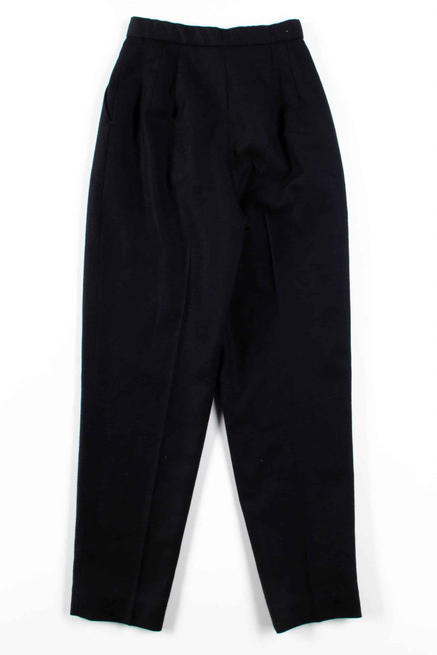 Black Pendleton Wool Pants (sz. 2)
