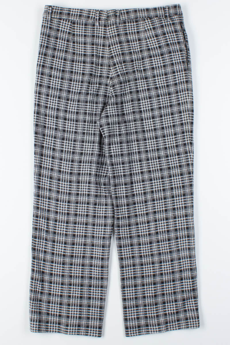 Black & White Plaid Pants