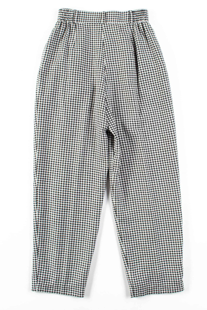 Black & White Houndstooth Pants (sz. 6)