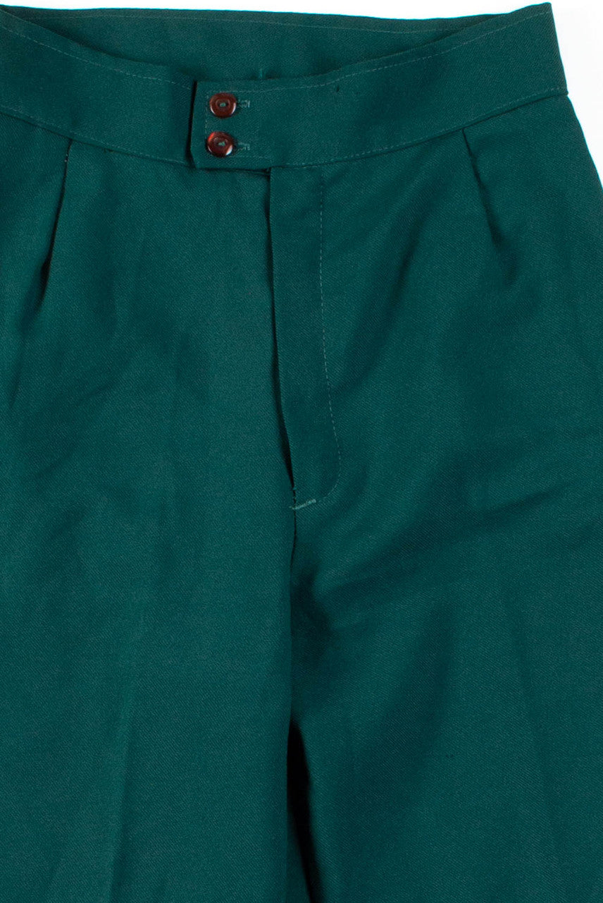 Dark Green Flared Pants (sz. 10)