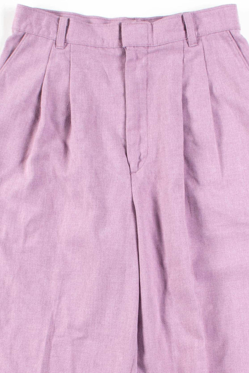 Lavender Pleated Pants (sz. 10)
