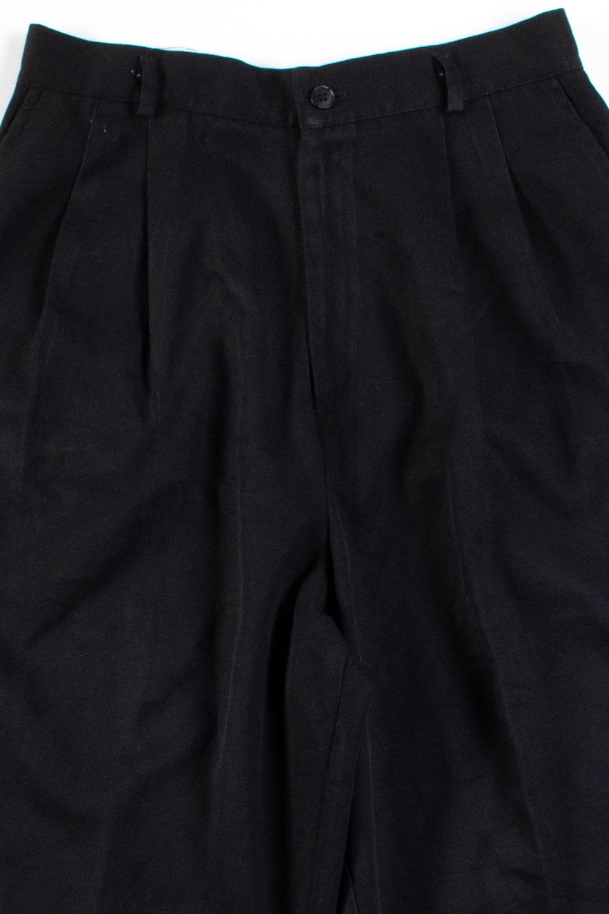 Black Pleated Pants (sz. 12M)