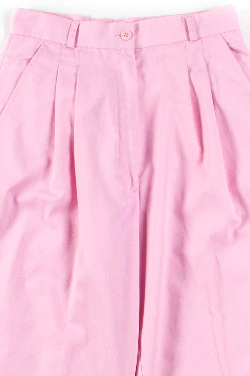 Pink Pleated Pants (sz. 8)