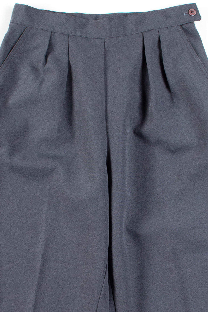 Grey Pleated Pants (sz. 14)