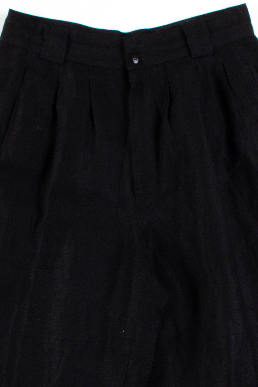 Black Linen Pants (sz. 10)