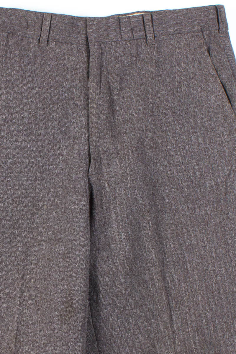 Burgundy Vintage Pants