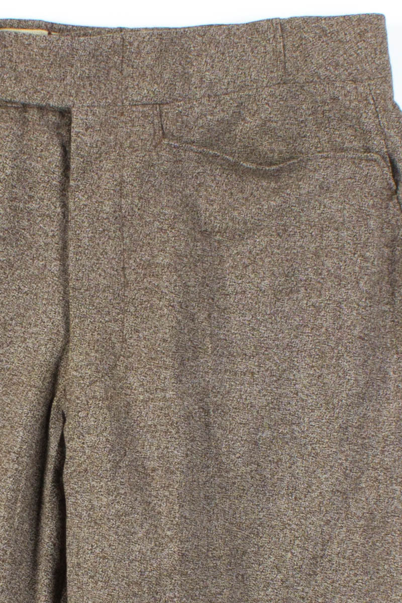 Tan Textured Vintage Pants