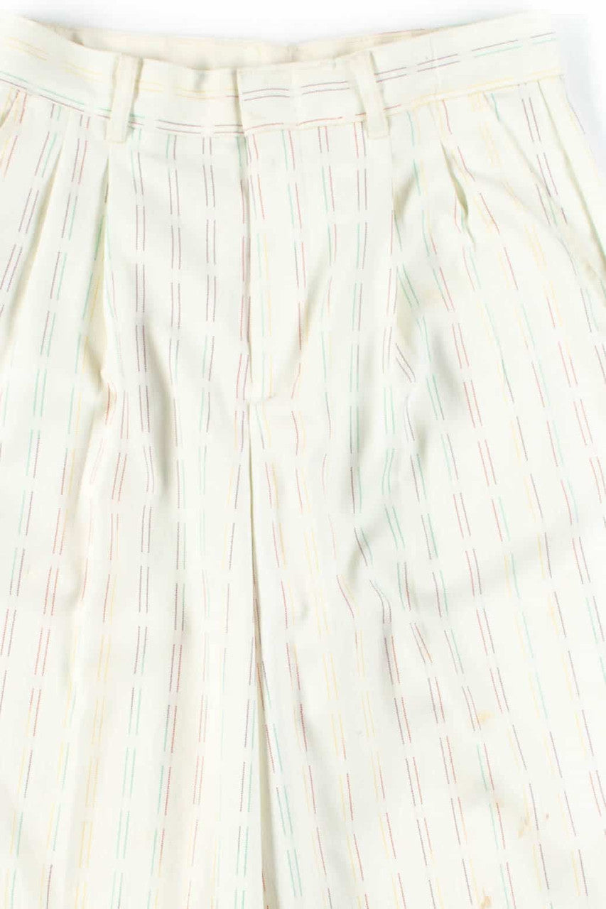 Multicolor Dash Striped Pants (sz. 16 Reg.)