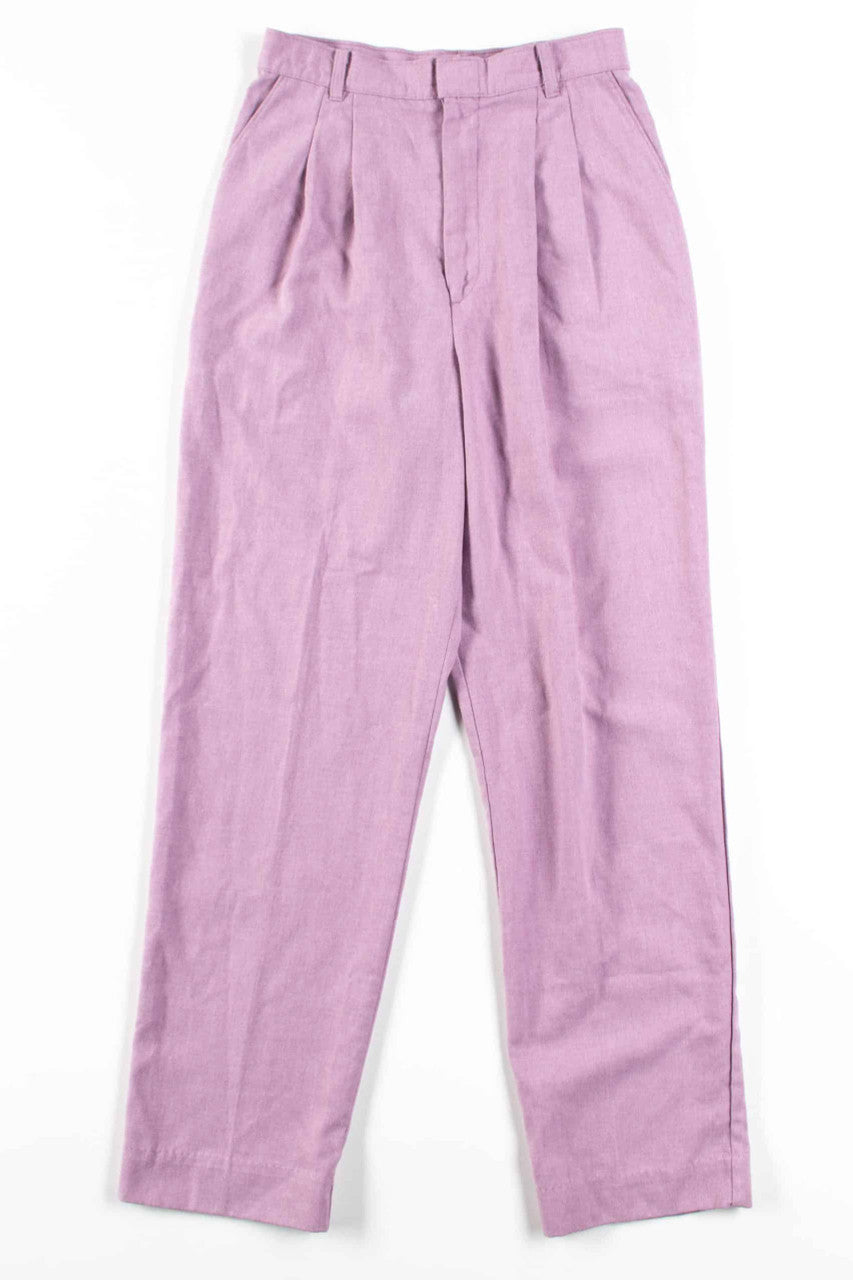 Lavender Pleated Pants (sz. 10)