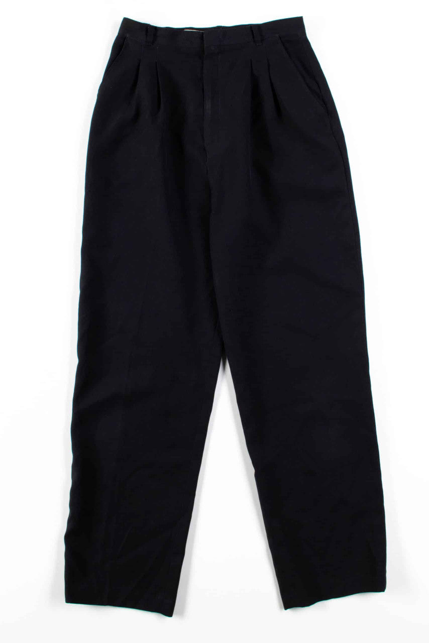 Black Pleated Pants 1