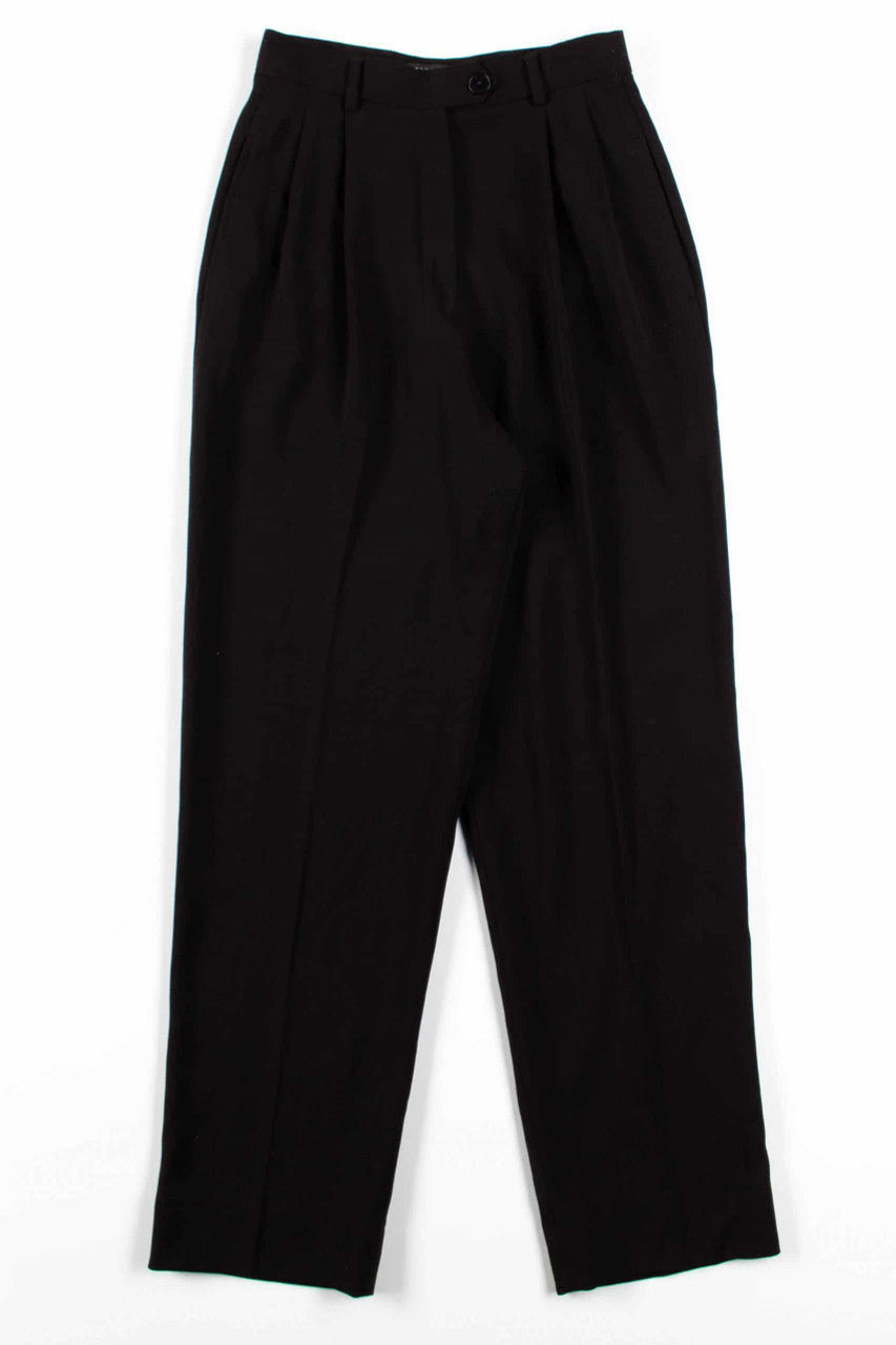 Black Pleated Pants 2