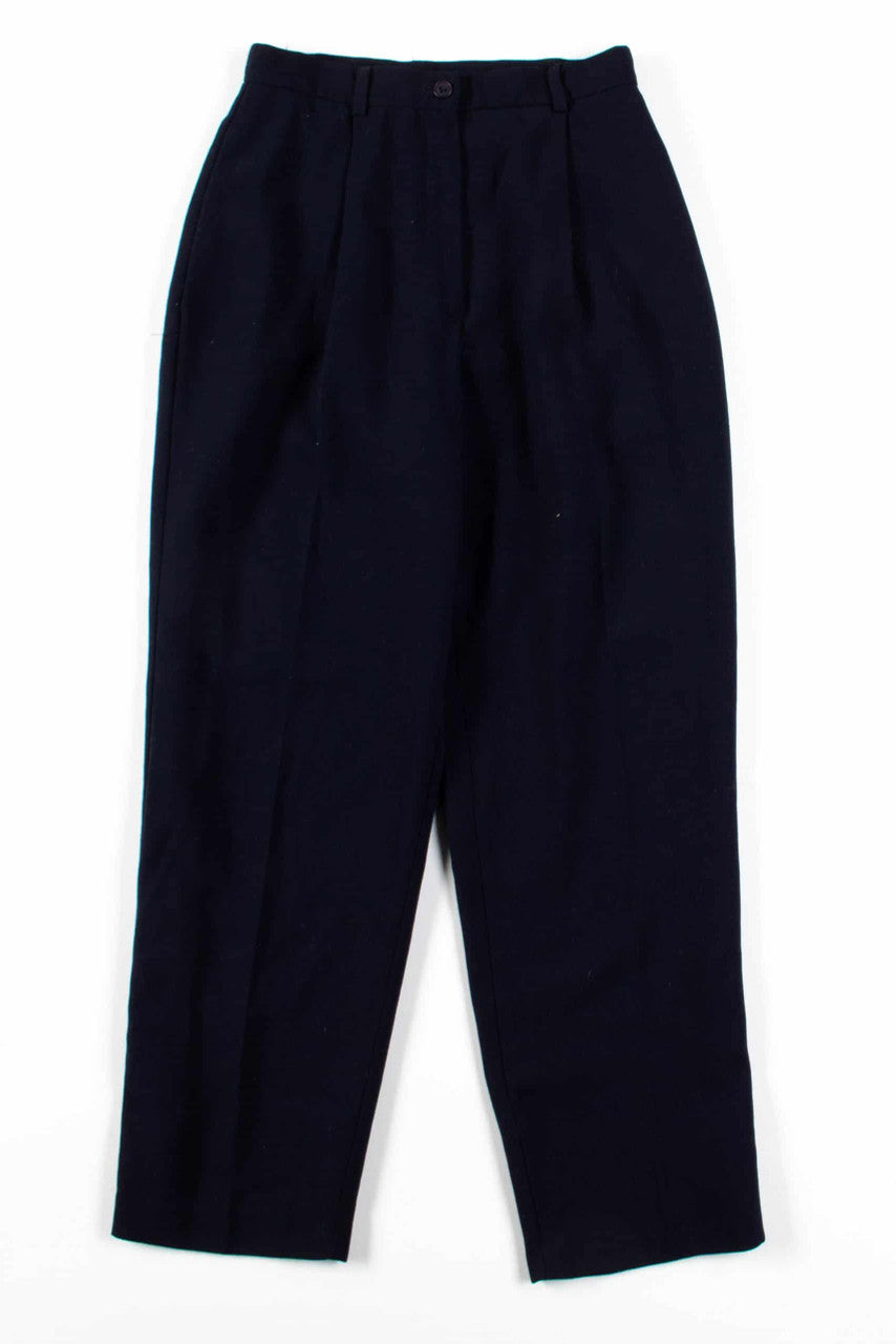 Black Pleated Pants (sz. 4)