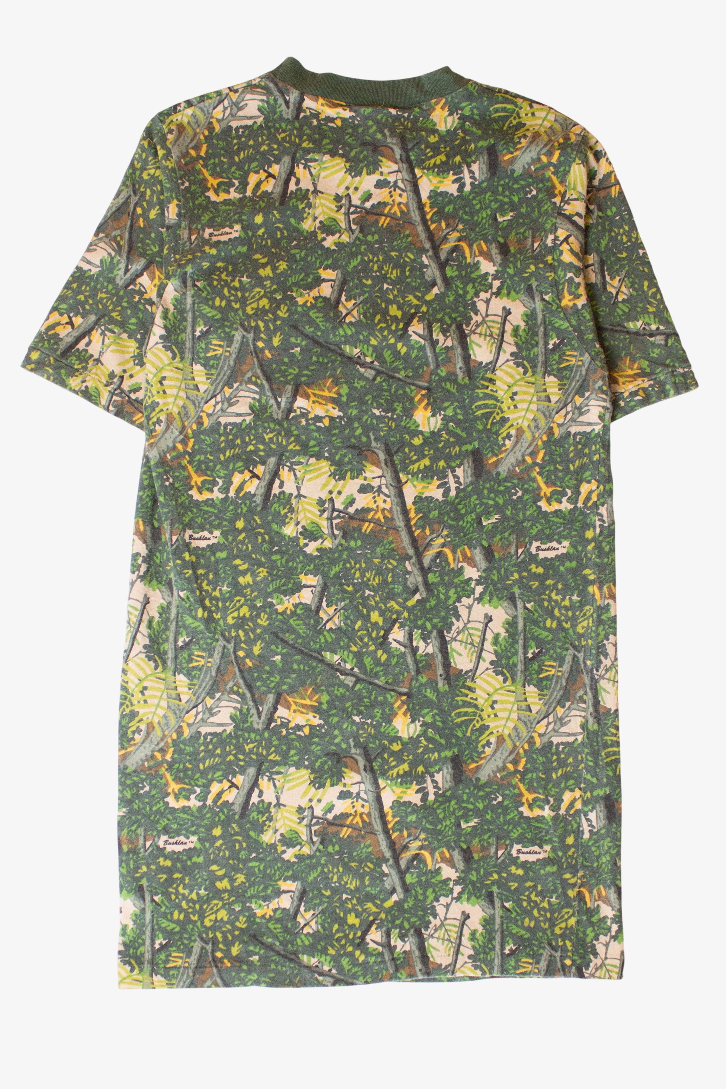 Vintage Bushlan Long Camouflage Pocket T-Shirt (1990s)
