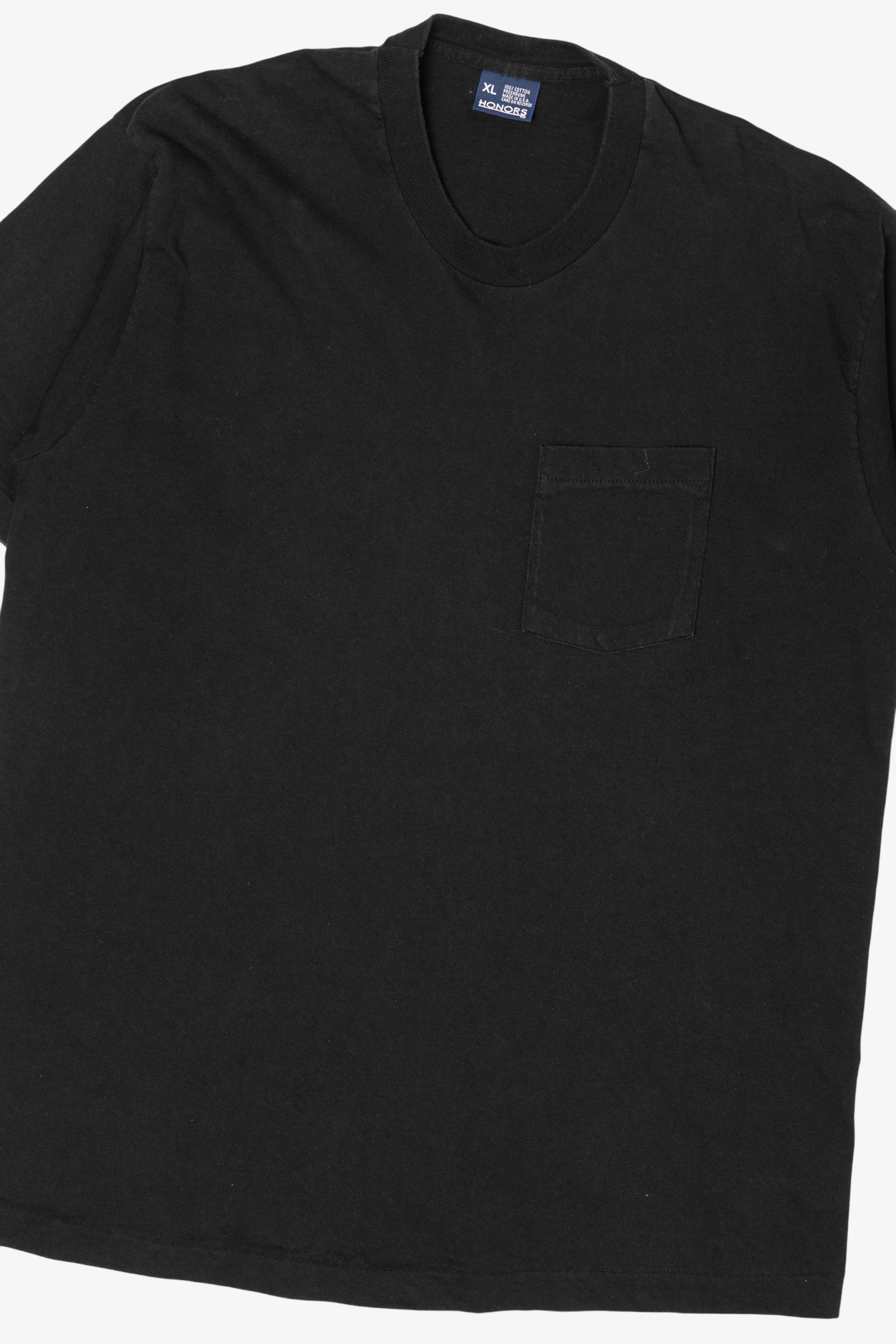 Vintage Black Honors Pocket T-Shirt (1990s)
