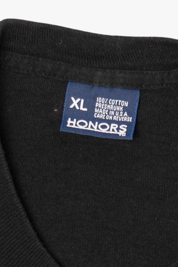 Vintage Black Honors Pocket T-Shirt (1990s)
