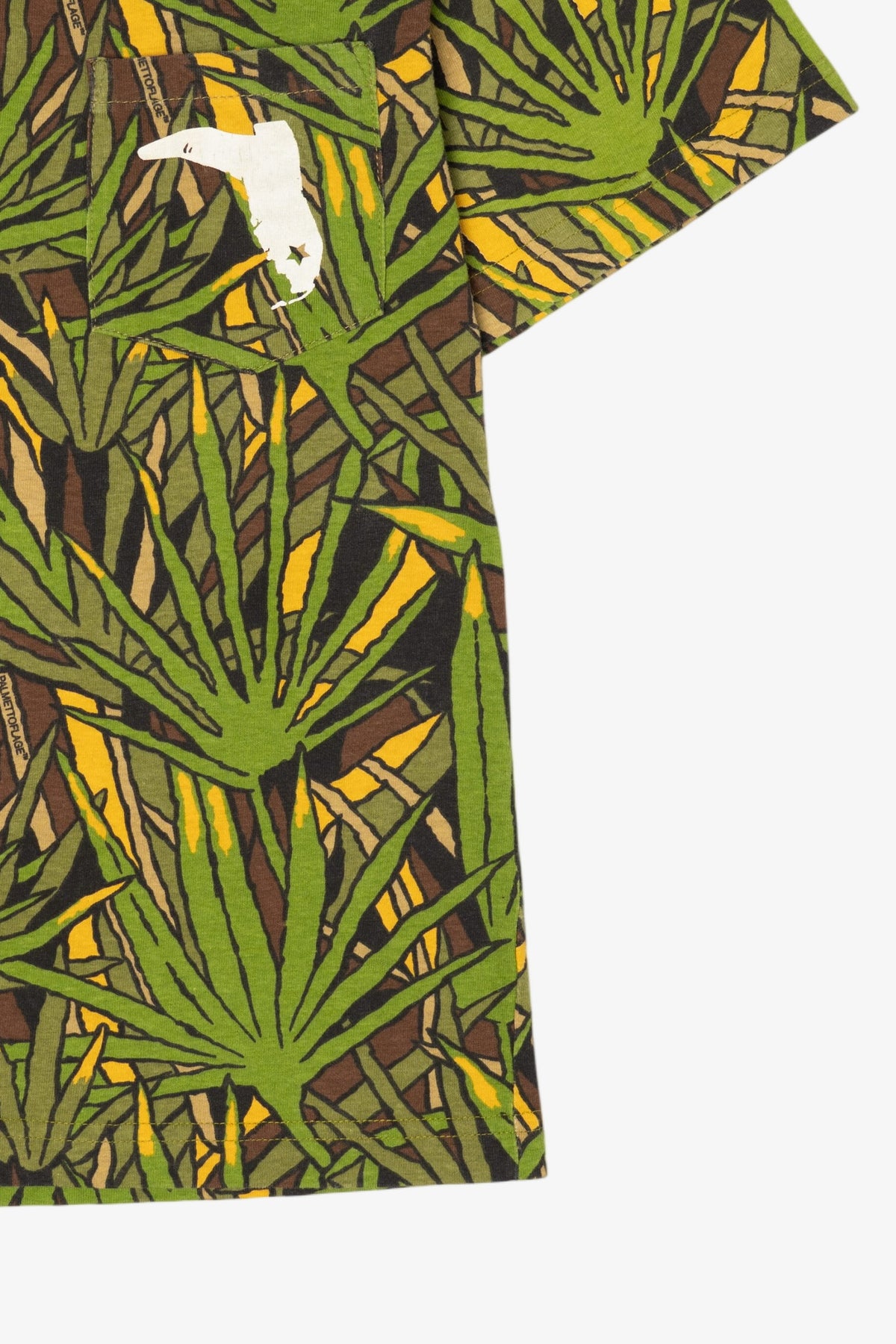 Vintage Green Camouflage "Florida Cracker Trading Company" T-Shirt (1990s)