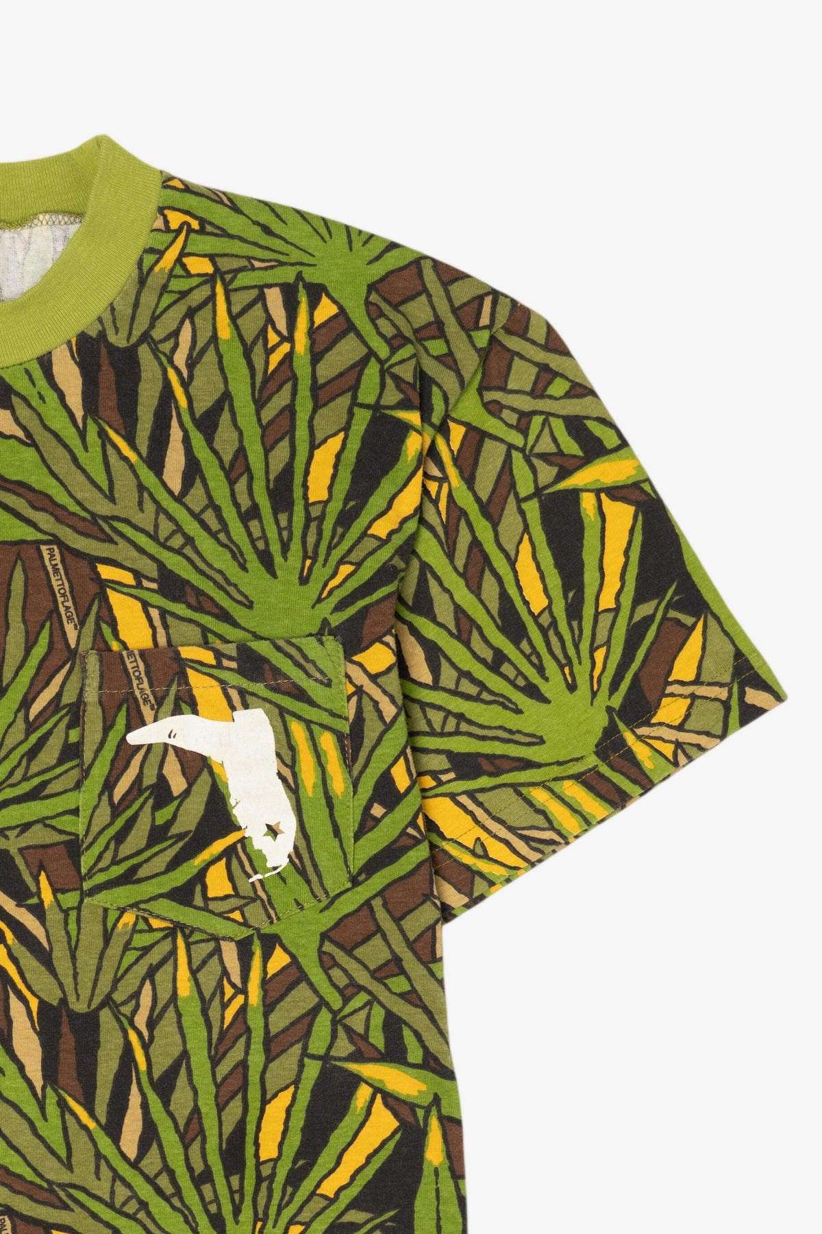 Vintage Green Camouflage "Florida Cracker Trading Company" T-Shirt (1990s)