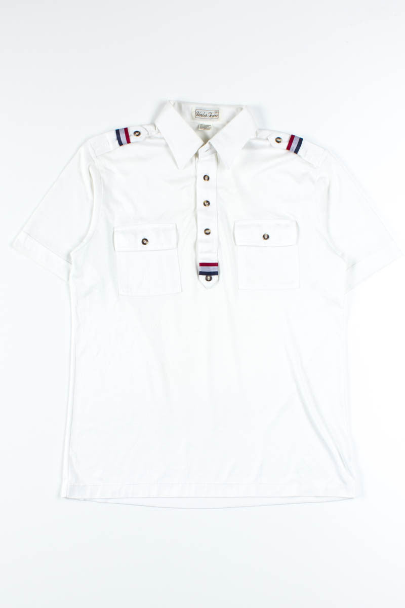 White Marine Polo Shirt