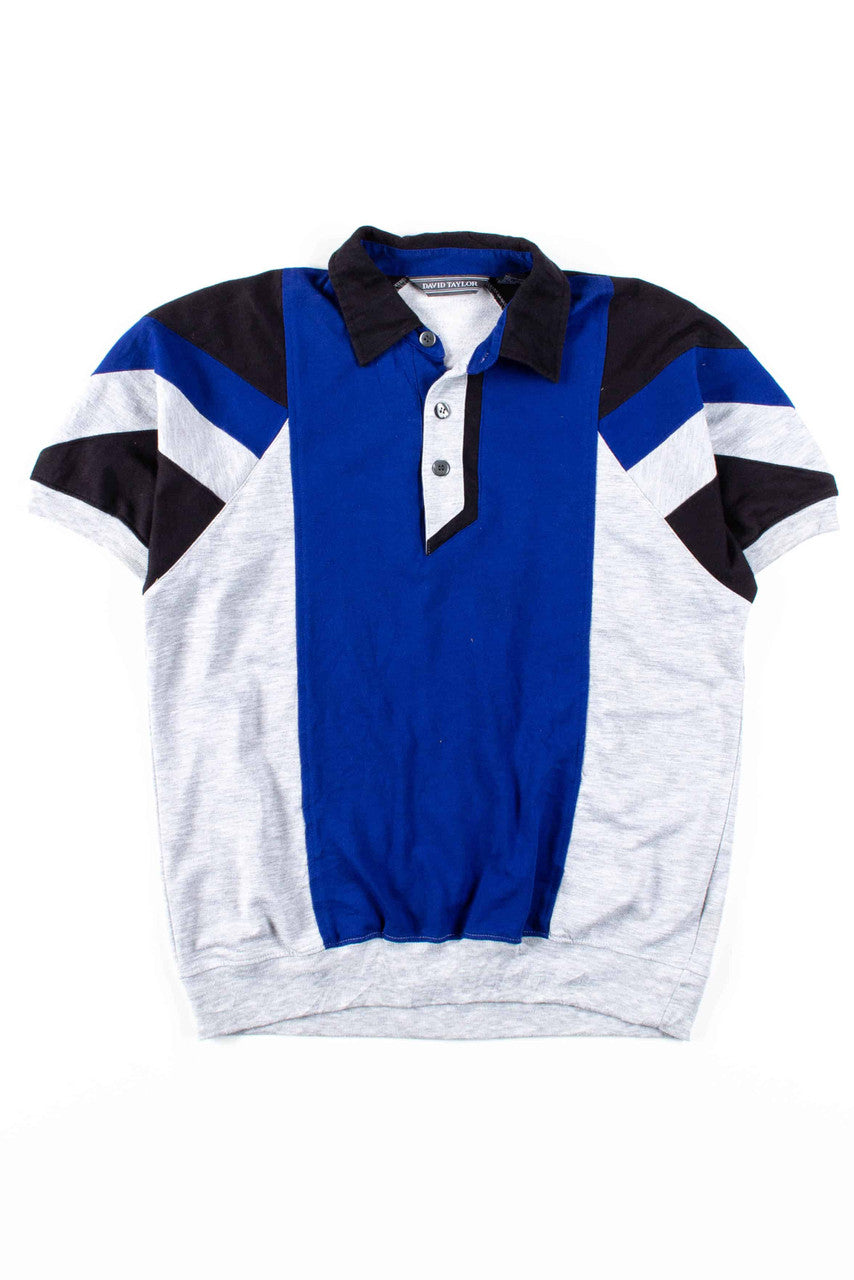 Blue & Grey Polo Shirt