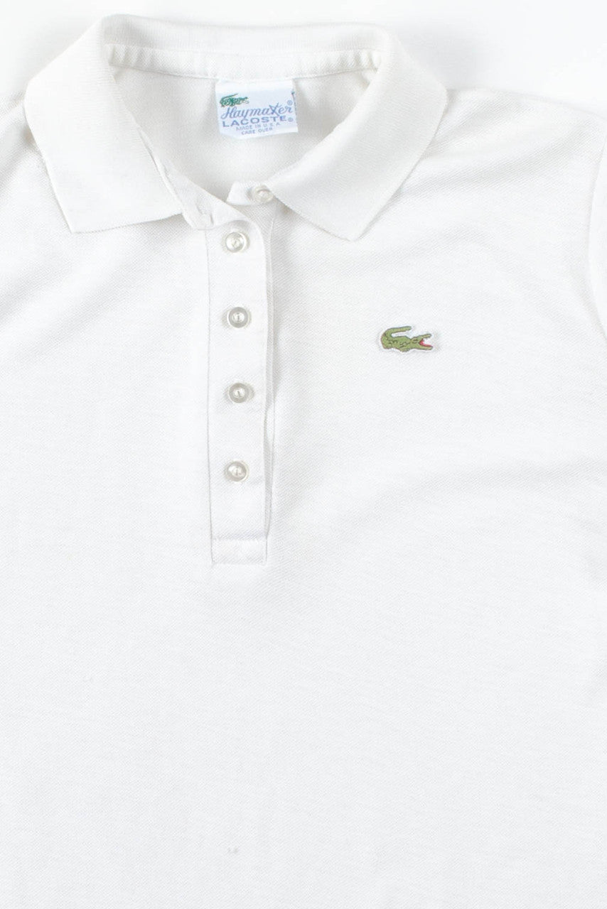 White Haymaker Lacoste Polo Shirt