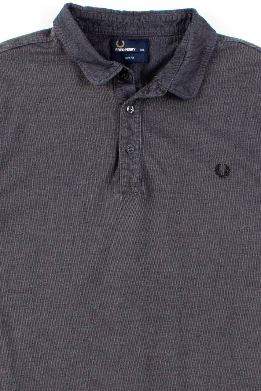Dark Grey Fred Perry Polo Shirt