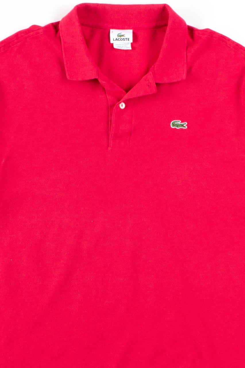 Magenta Lacoste Polo Shirt