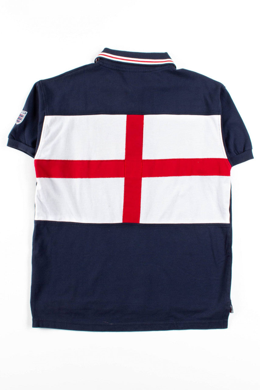 England Flag Polo Shirt