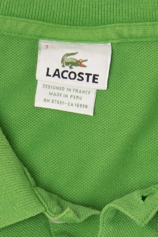 Vintage Green Lacoste Polo Shirt (2000s)