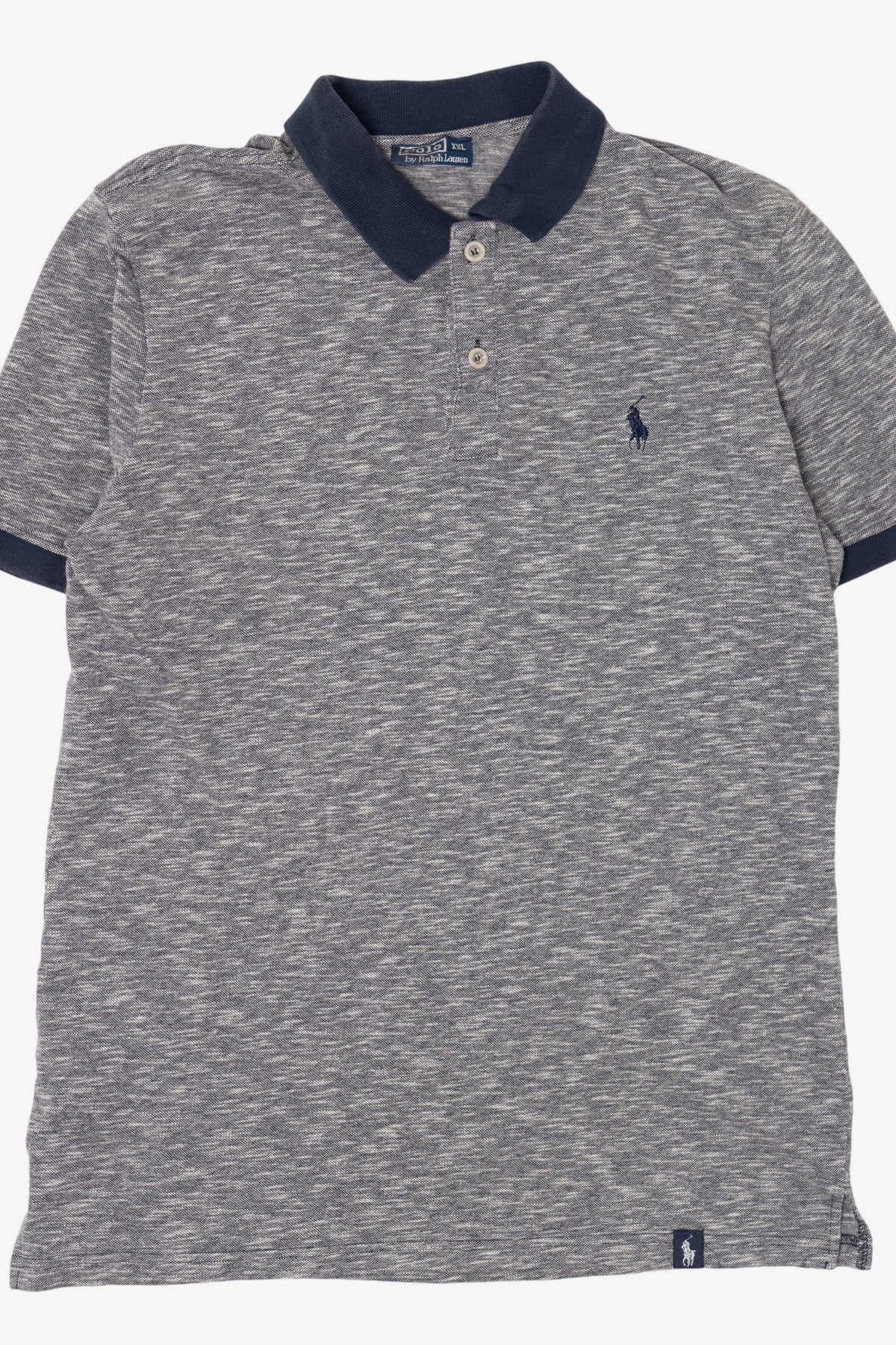Vintage Gray Polo By Ralph Lauren Polo Shirt (1990s)
