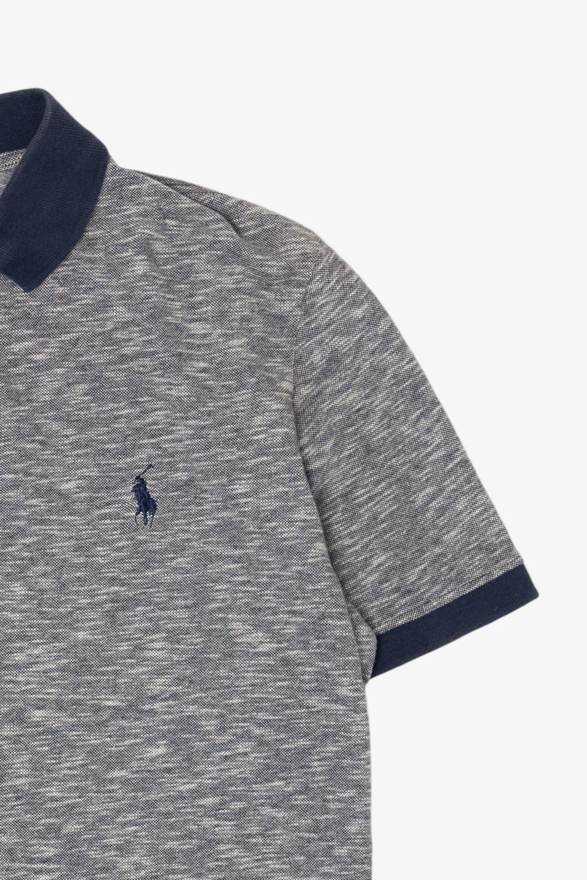 Vintage Gray Polo By Ralph Lauren Polo Shirt (1990s)
