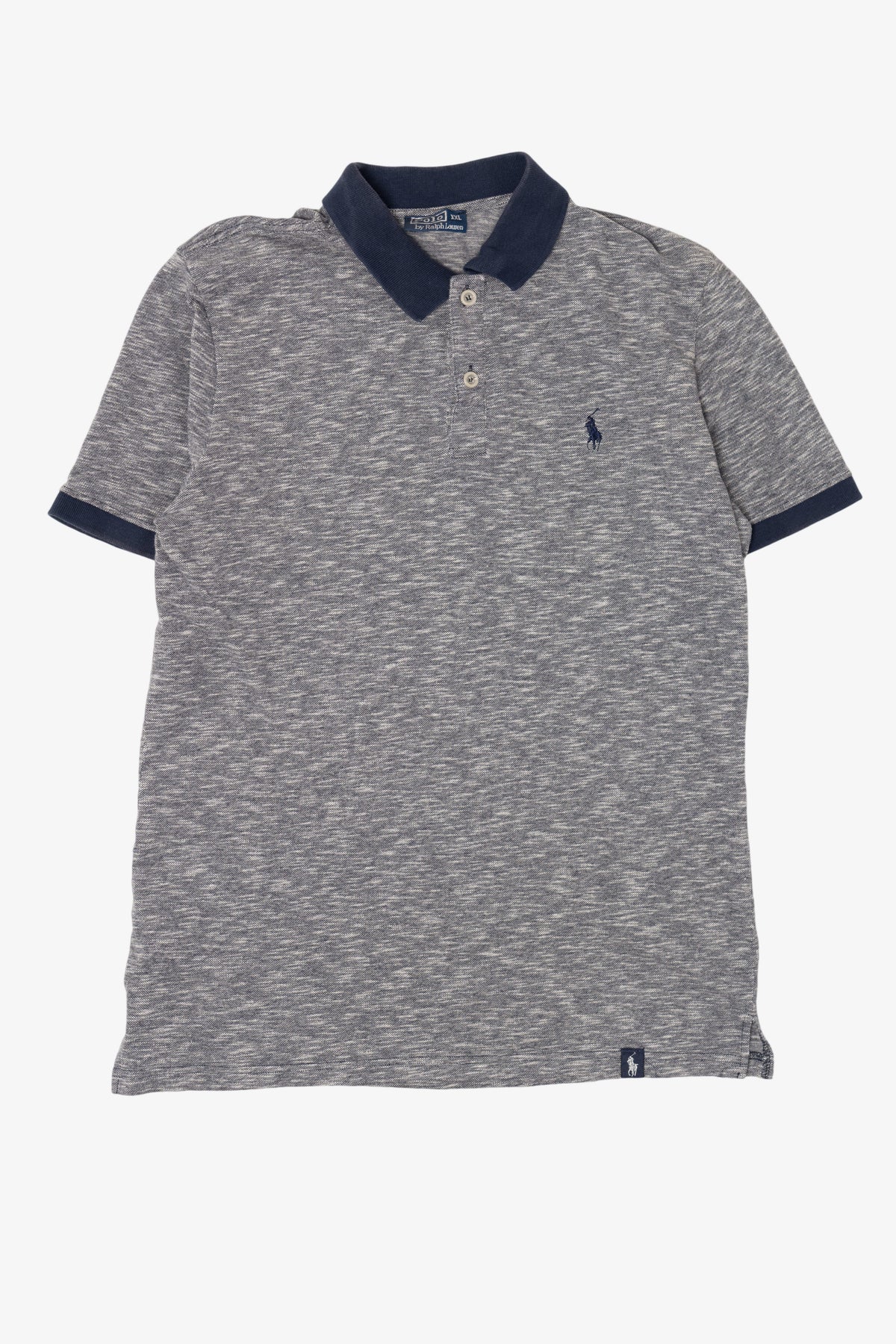 Vintage Gray Polo By Ralph Lauren Polo Shirt (1990s)
